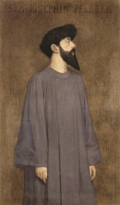 Alexandre Seon Portrait of Peladan (mk19) oil painting image